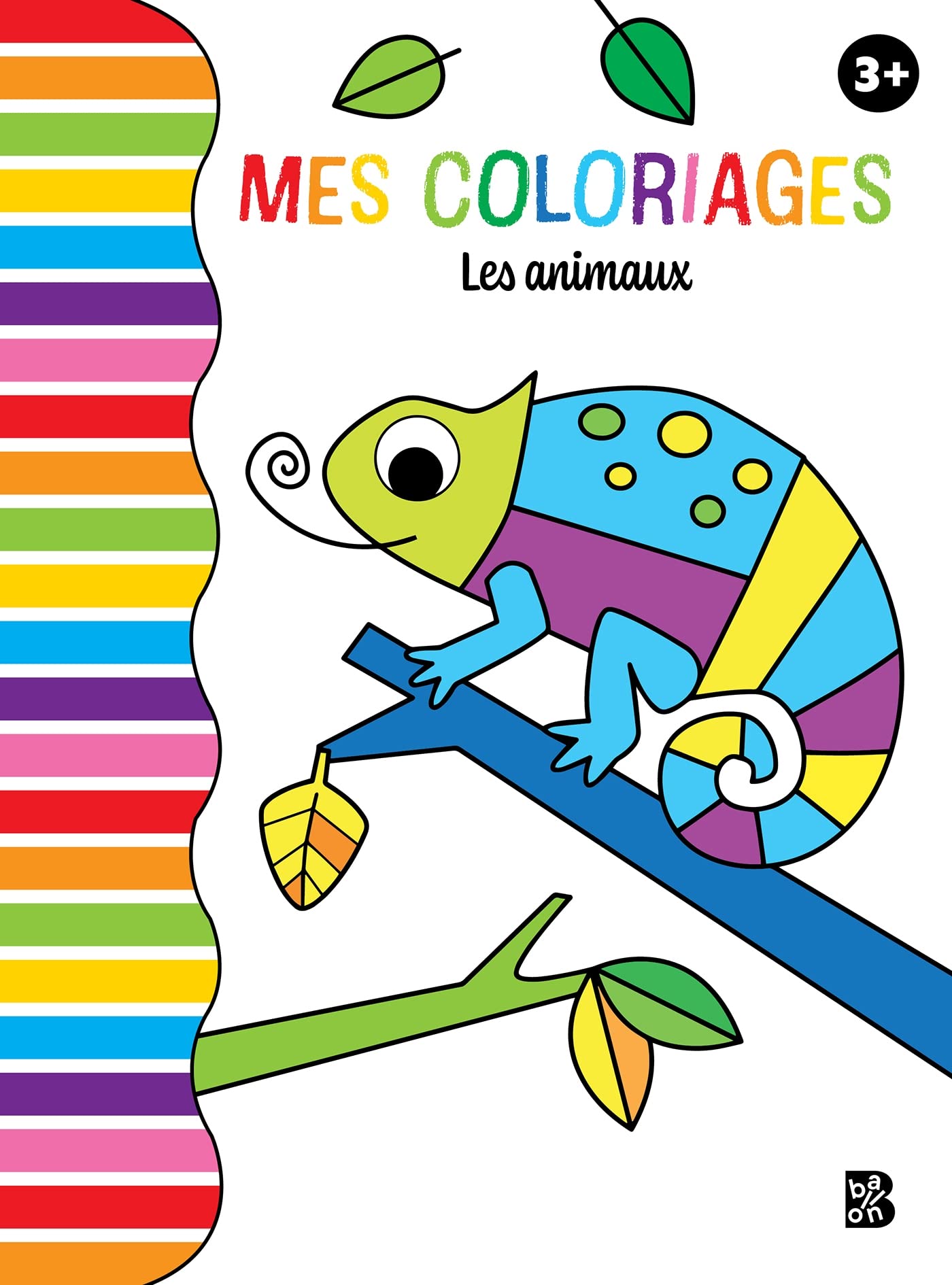 Les animaux: Avec une pochette de 6 crayons de couleur (Mes coloriages (avec crayons), 1) Tiptoi & Games
