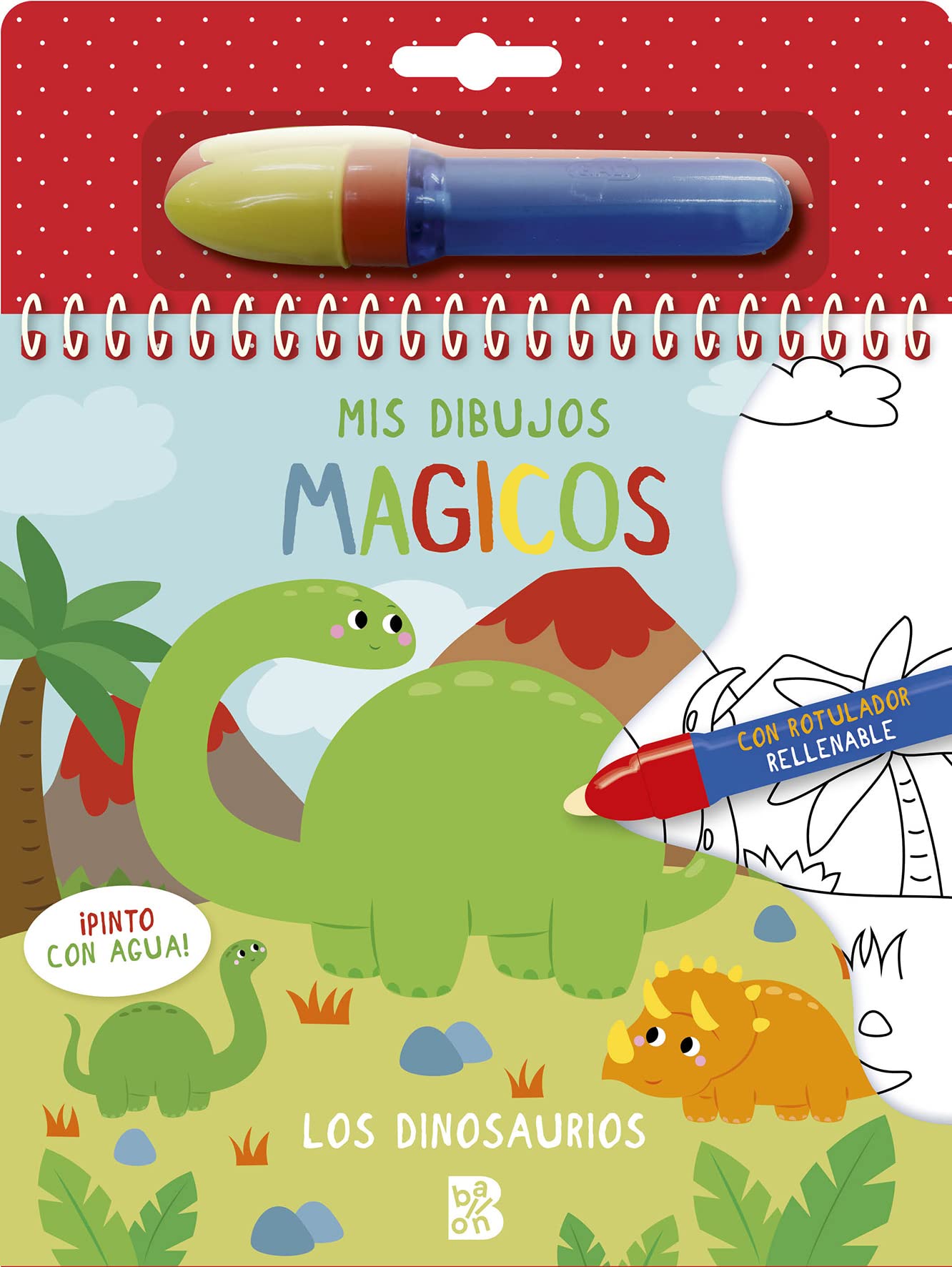 PINTO CON AGUA - LOS DINOSAURIOS (MIS DIBUJOS MÁGICOS - PINTO CON AGUA) Novels & Short Stories