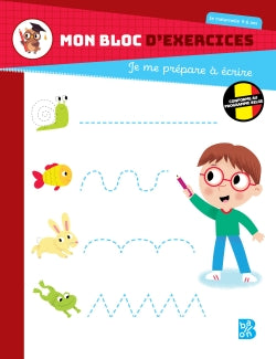 Mon bloc d'exercices Je me prépare à écrire 5-6 ans Tiptoi & Games