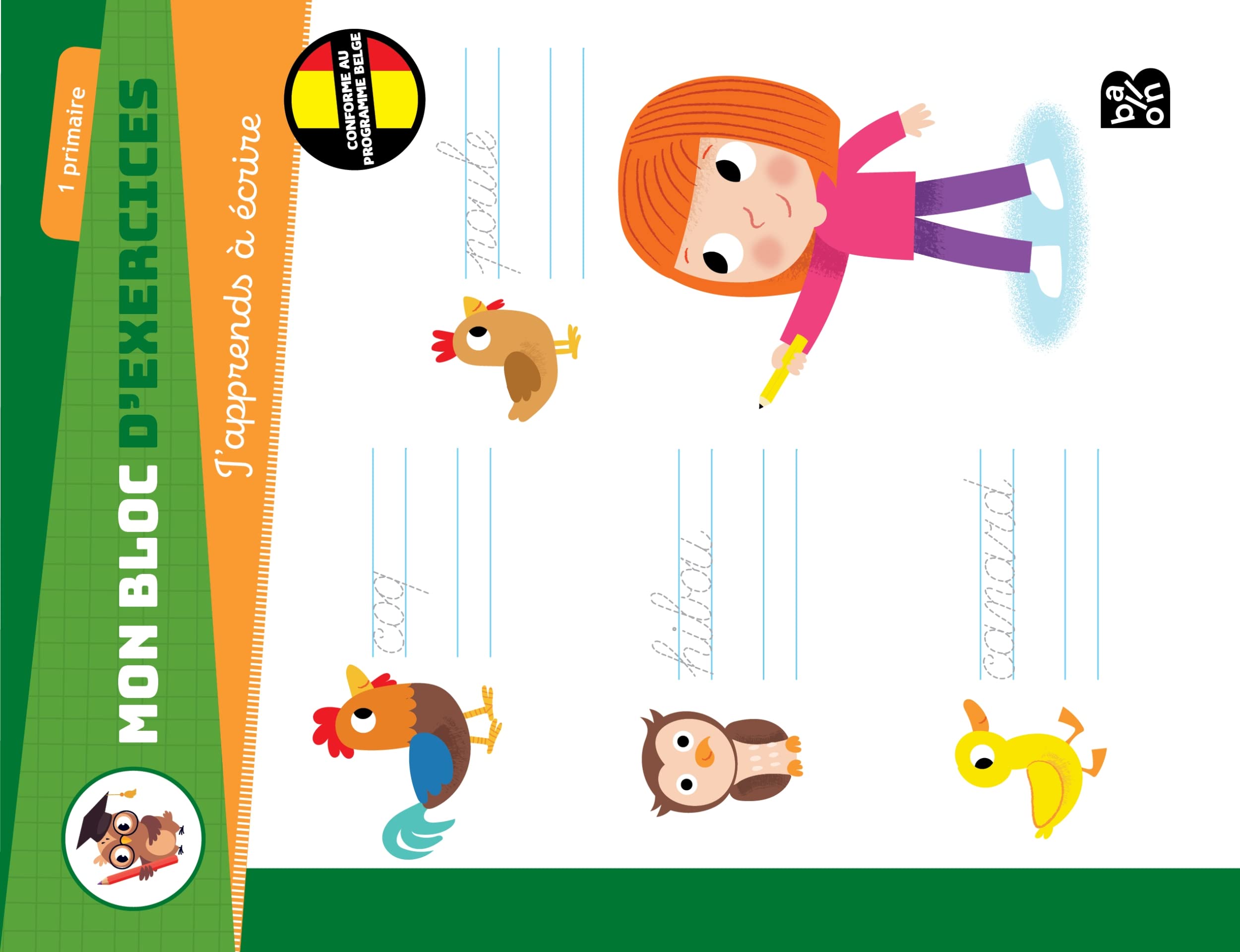 Mon bloc d'exercices J'apprends à écrire 6-7 ans (Bloc d'exercices, 1) Tiptoi & Games