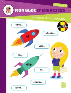 Product Image: Exercices d'orthographe, 7-8 ans