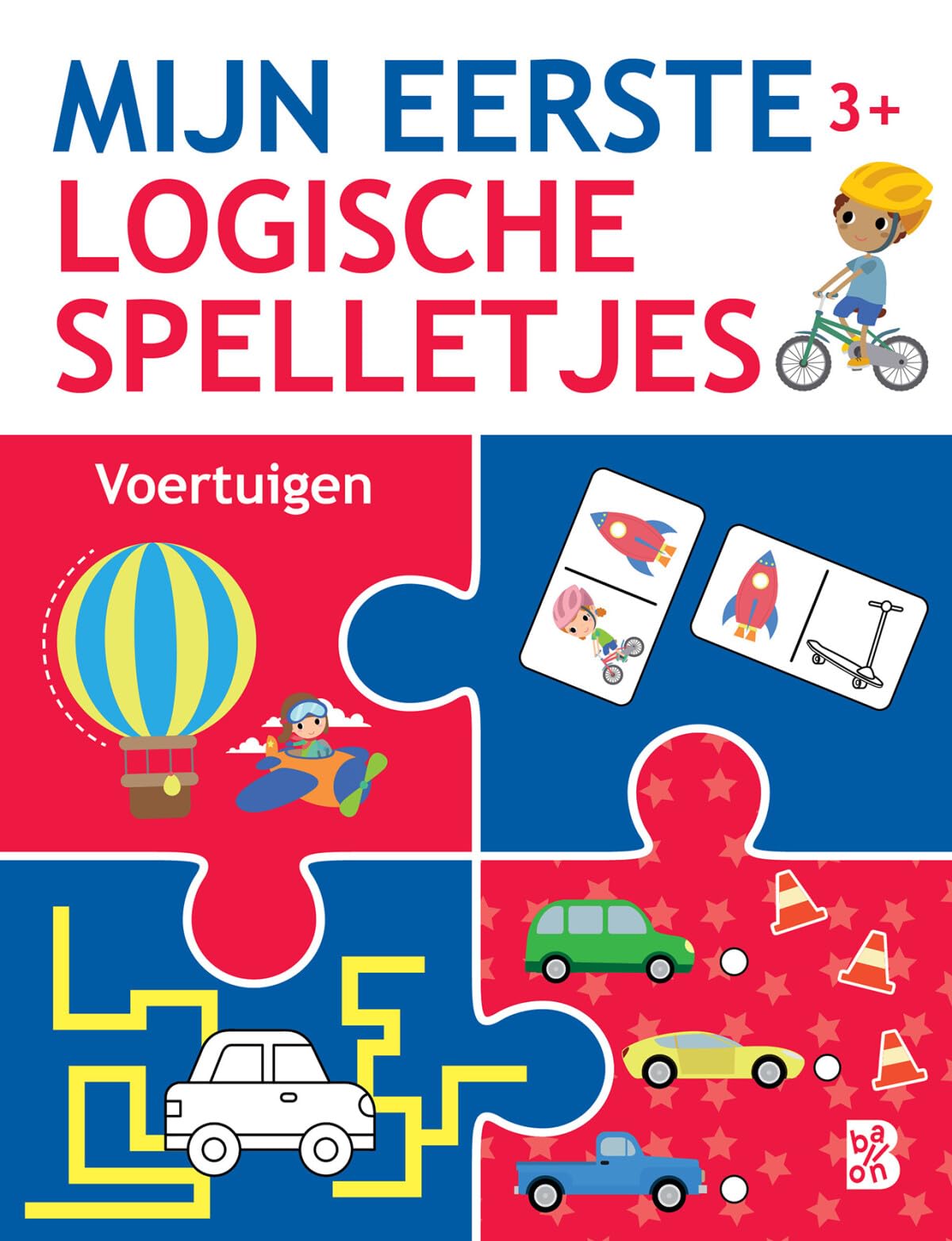 3+ Voertuigen (Logisch denken, 1) Children's books