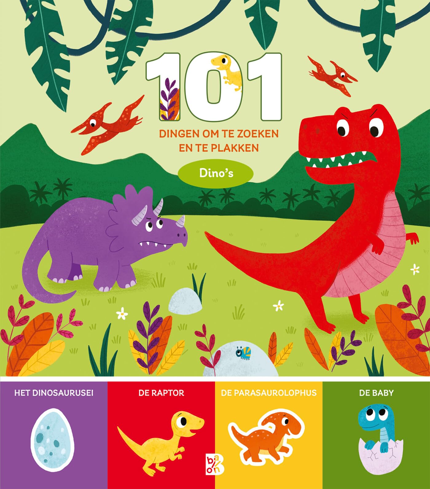 101 dingen om te zoeken en te plakken: Dino's (101 dingen om ..., 1) Leisure, Home & Garden