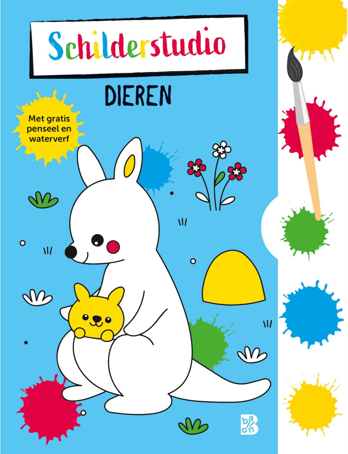Kleurboek met verfpalet en penseel Dieren (Kleurboek met verfpalet en penseel, 1) Tiptoi & Games