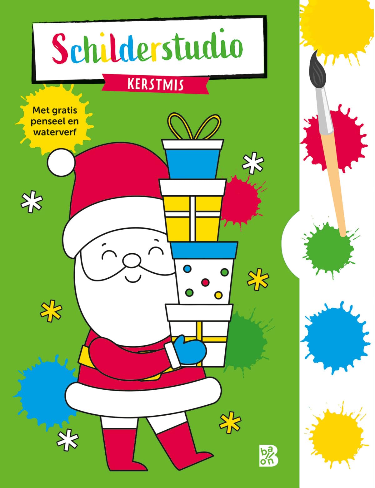 Kleurboek met verfpalet en penseel Kerstmis (Kerstmis, 1) Tiptoi & Games