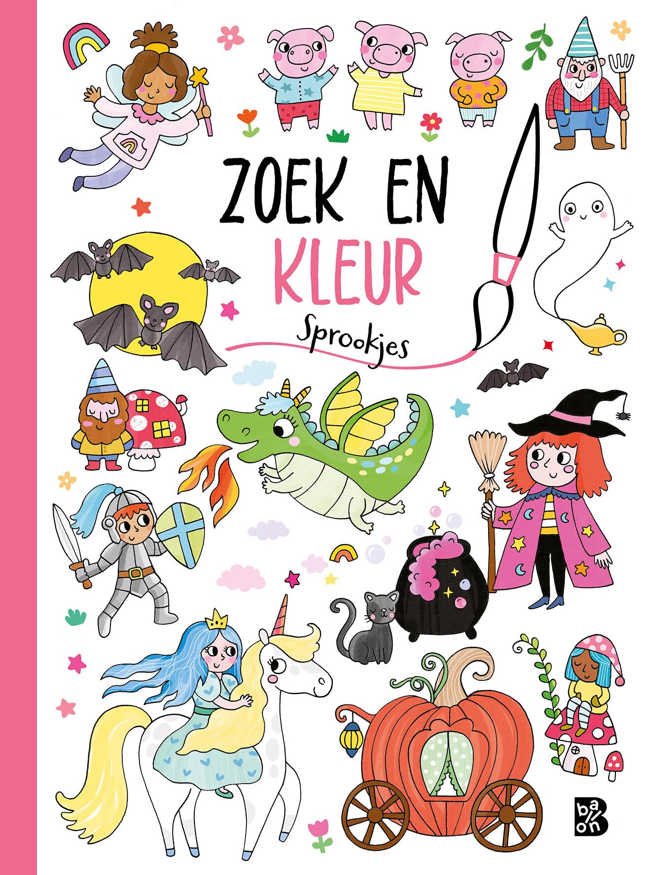 Zoek en kleur Sprookjes (Zoek en kleur, 1) Fairy Tales & Legends