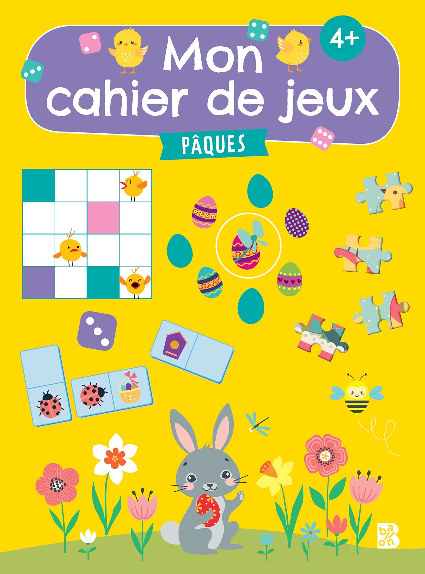 Mon cahier de jeux: Pâques 2023 (Pâques, 1) Tiptoi & Games