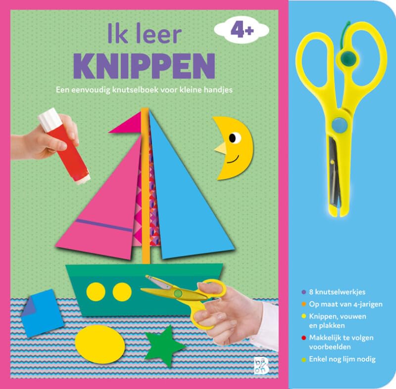 Ik leer knippen 4+ (boot) met schaartje (Ik leer knippen, 1) Tiptoi & Games