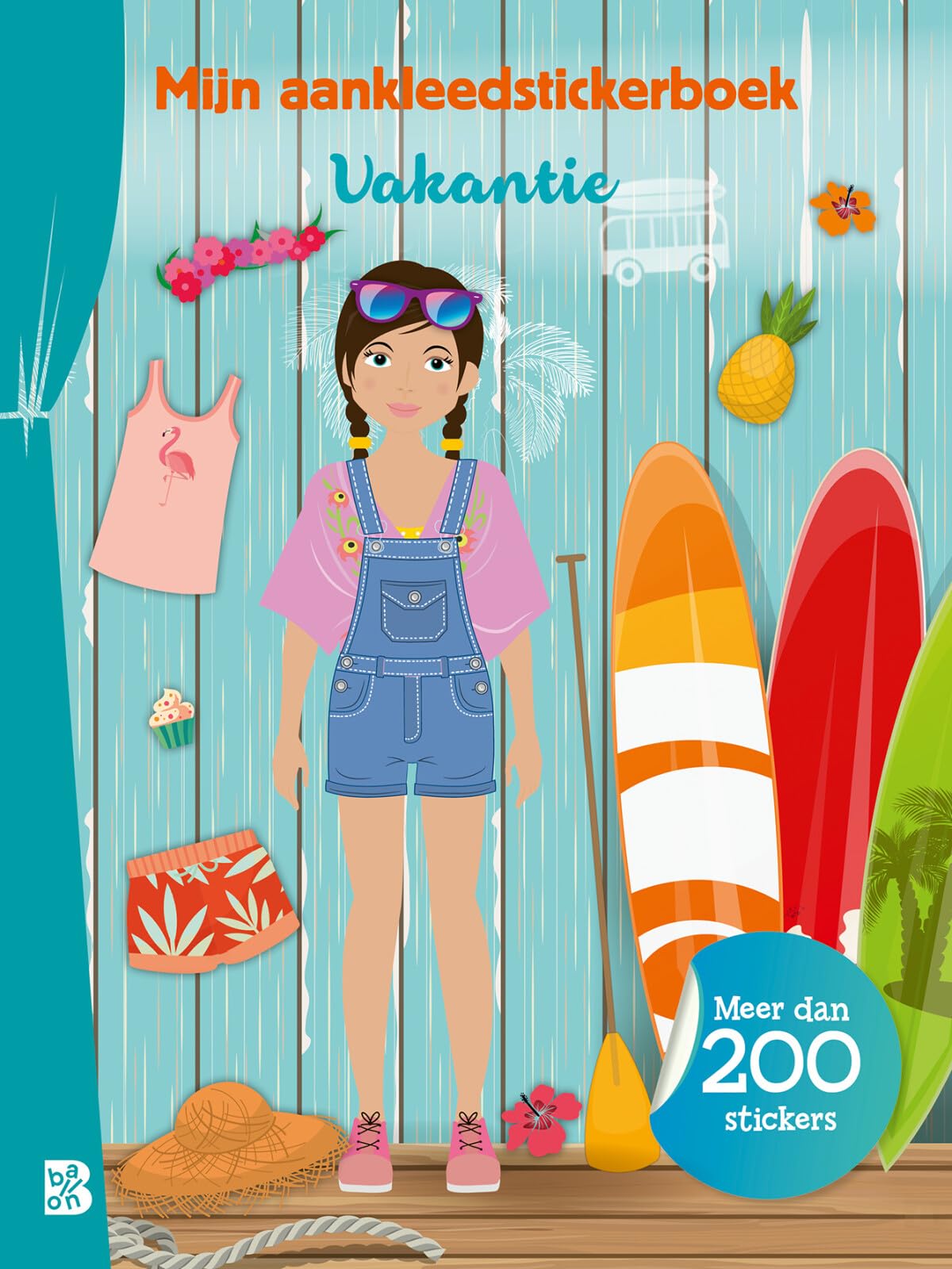 Mijn aankleedstickerboek: vakantie (Mijn aankleedstickerboek, 1) Non-fiction