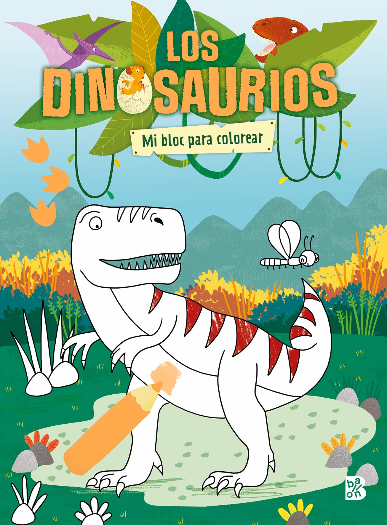 Product Image: LOS DINOSAURIOS-MI BLOC PARA COLOREAR