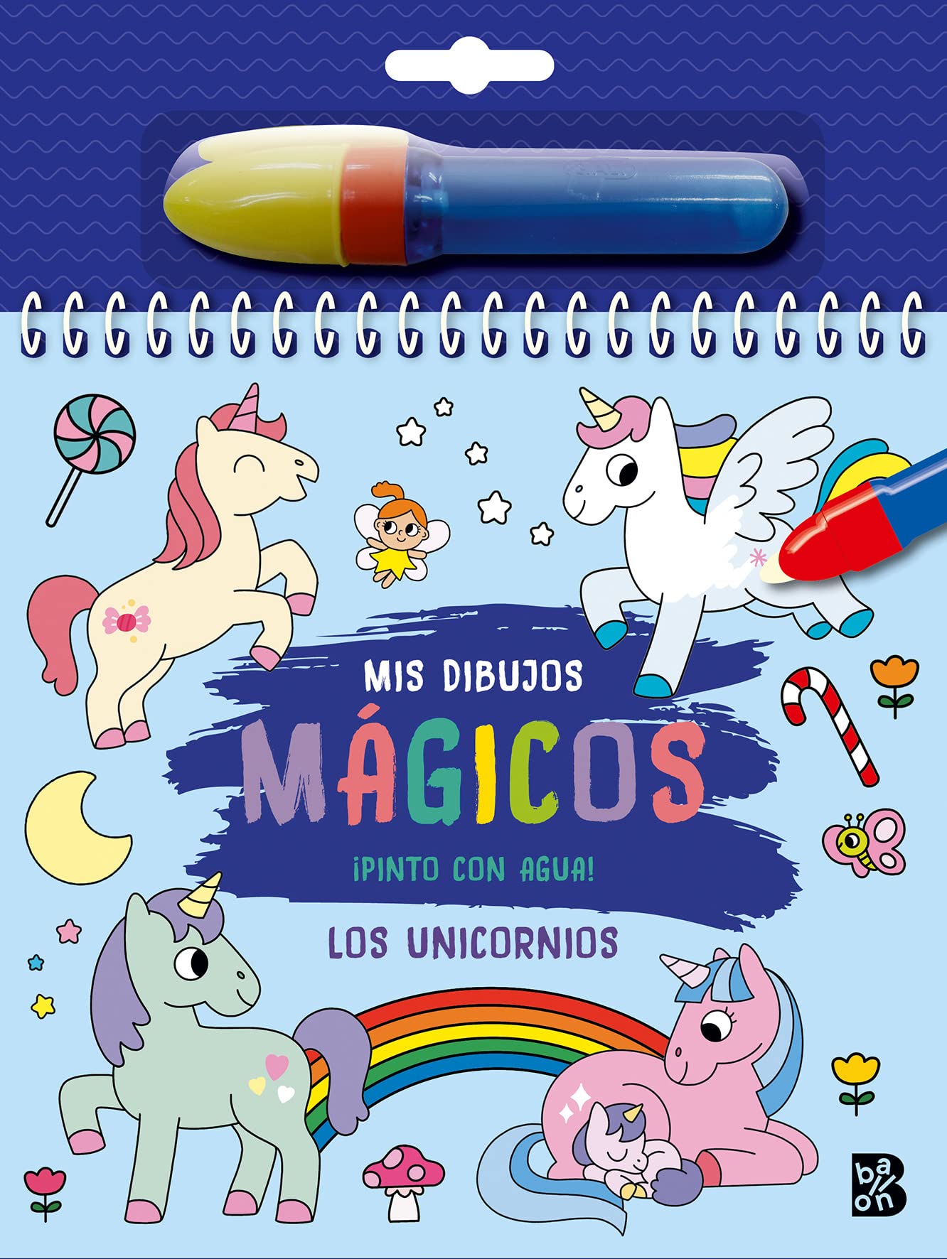PINTO CON AGUA - LOS UNICORNIOS (MIS DIBUJOS MÁGICOS - PINTO CON AGUA) Novels & Short Stories