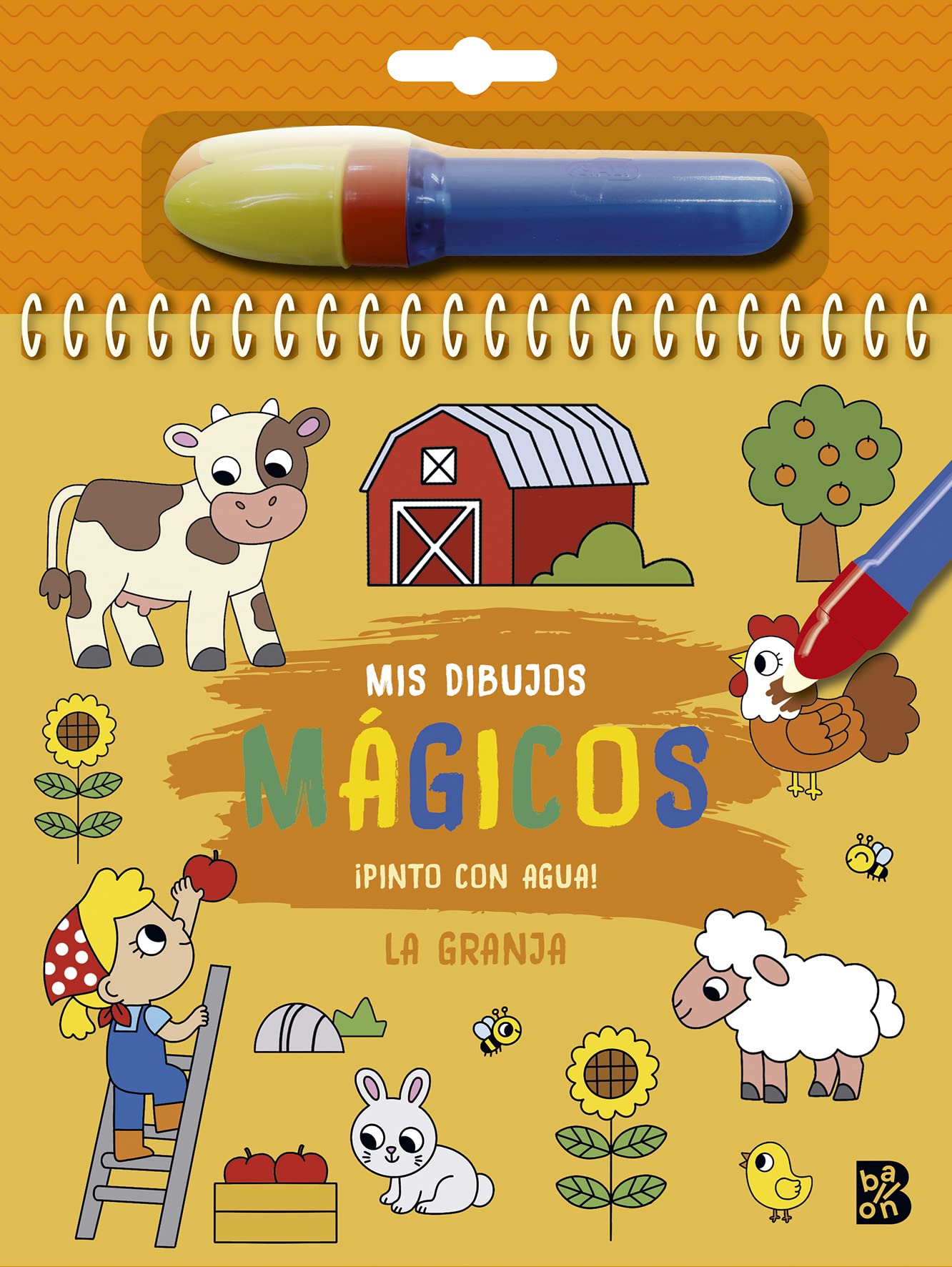 PINTO CON AGUA- LA GRANJA (MIS DIBUJOS MÁGICOS - PINTO CON AGUA) Novels & Short Stories