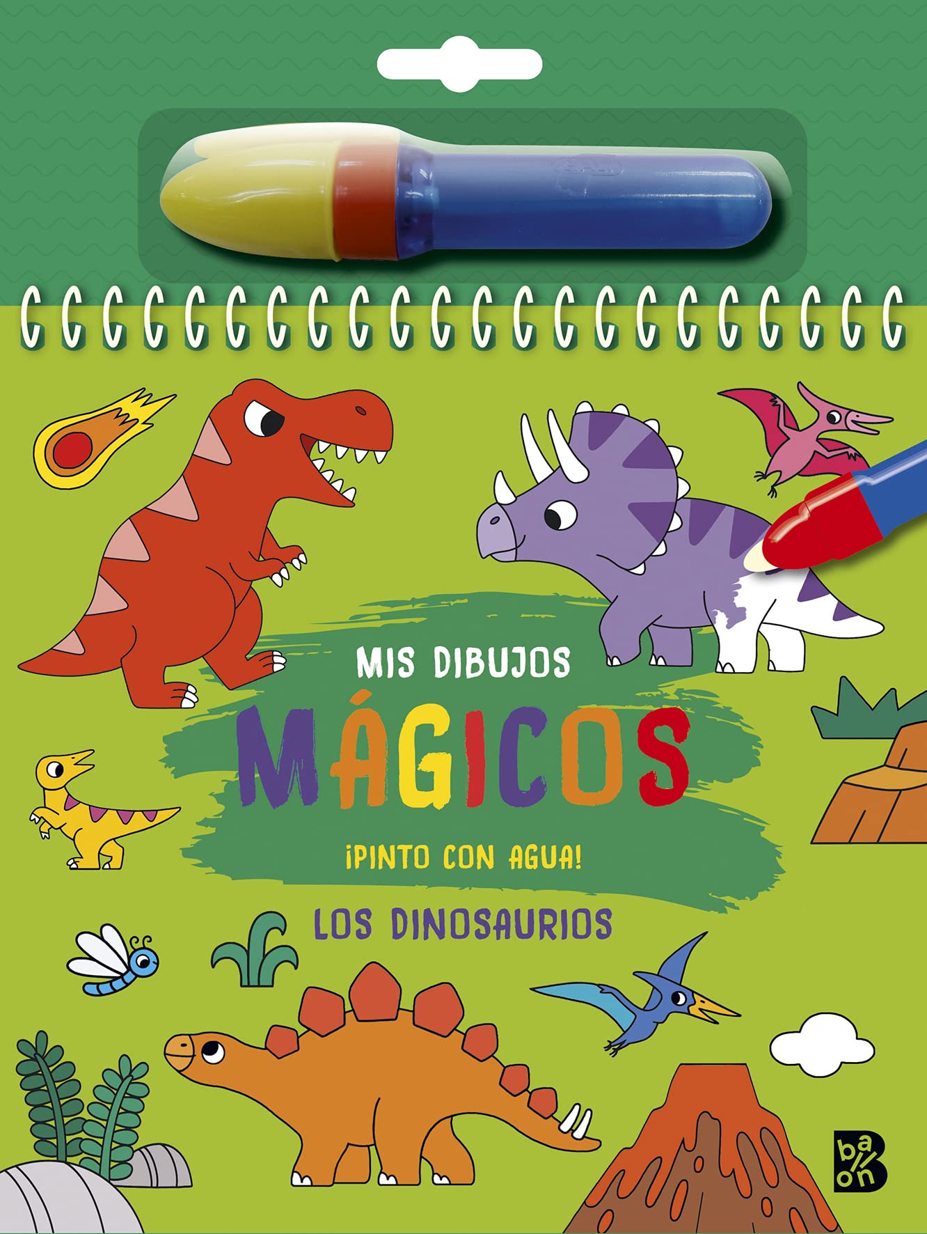 PINTO CON AGUA - LOS DINOSAURIOS (MIS DIBUJOS MÁGICOS - PINTO CON AGUA) Novels & Short Stories
