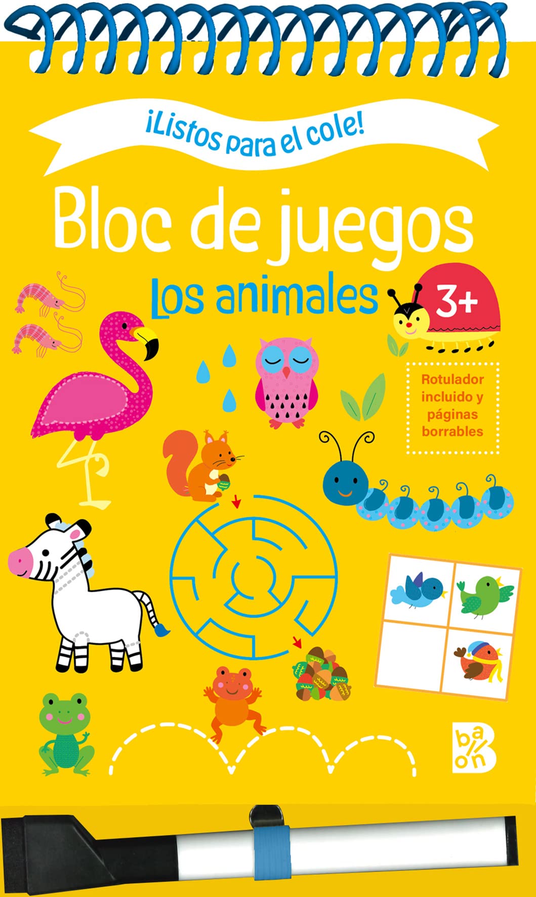 LISTOS PARA EL COLE BLOC DE JUEGOS LOS ANIMALES +3 Novels & Short Stories