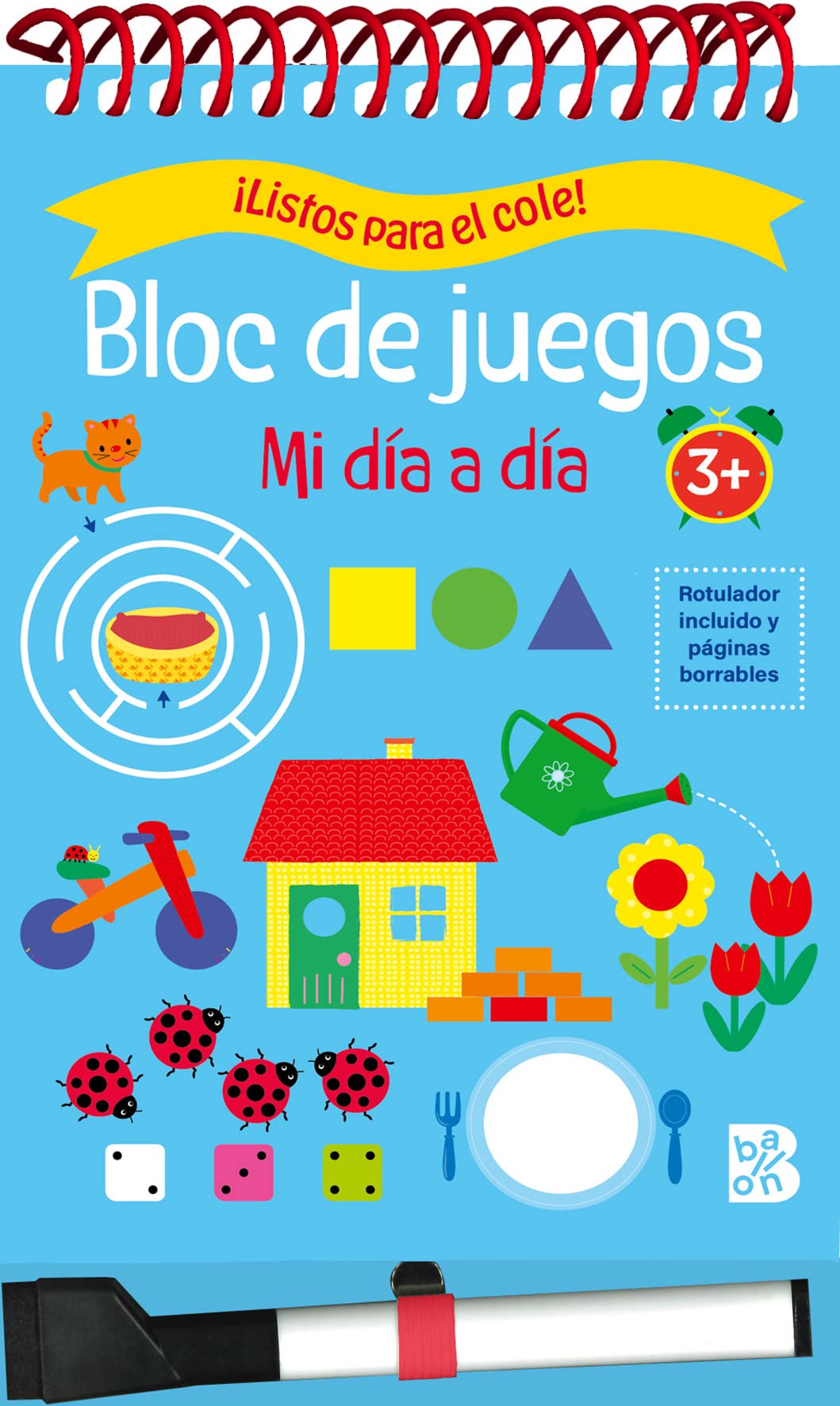 LISTOS PARA EL COLE BLOC DE JUEGOS MI DIA A DIA +3 Novels & Short Stories