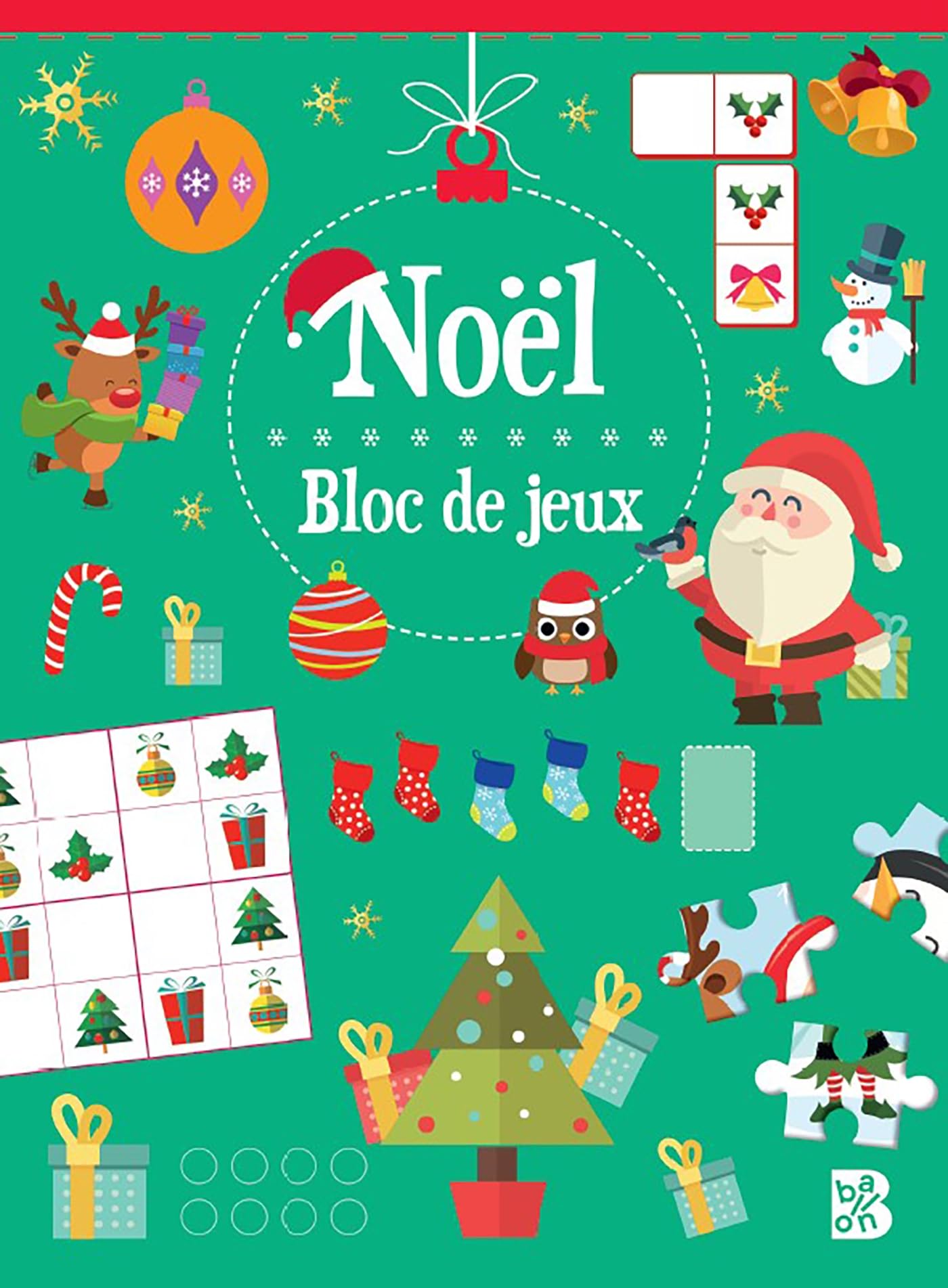 Bloc de jeux : Noël book