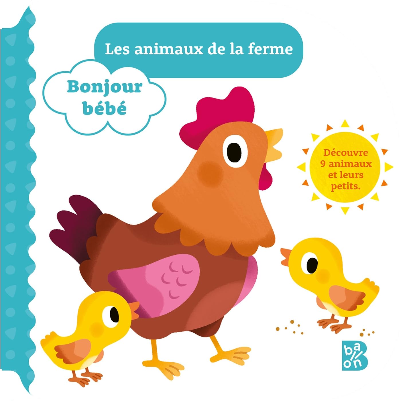 Bonjour bébé - La ferme book