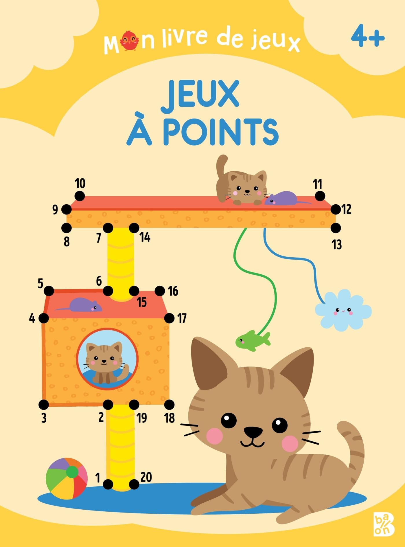 Mon livre de jeux: Jeux à points (Mon livre de jeux, 1) Tiptoi & Games