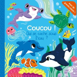 Coucou ! Qui se cache sous l'eau ? (Qui se cache ?, 1) Children's books