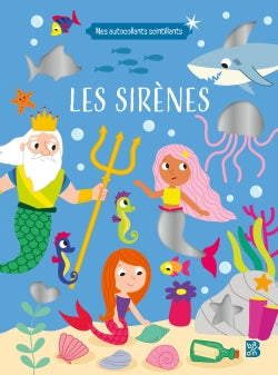 Mes autocollants scintillants : Les sirènes book