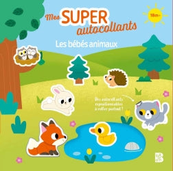 Mes super autocollants : Les bébés animaux Novels & Short Stories