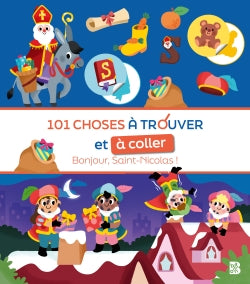 101 choses à trouver et à coller : Bonjour, Saint-Nicolas ! Tiptoi & Games