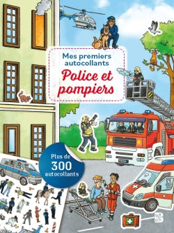 Mes premiers autocollants : Police et pompiers Law