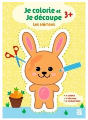 Je colorie et je découpe : les animaux Tiptoi & Games