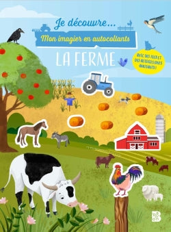 Mon imagier en autocollants : La ferme book