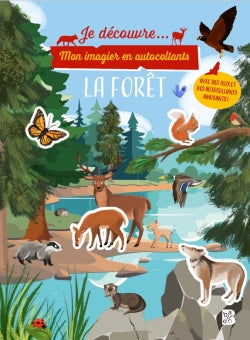 Mon imagier en autocollants : La forêt book