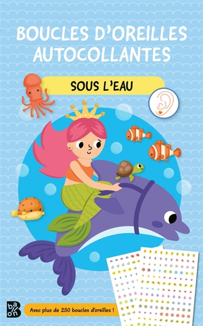 Product Image: Boucles d'oreilles autocollantes : Sous l'eau