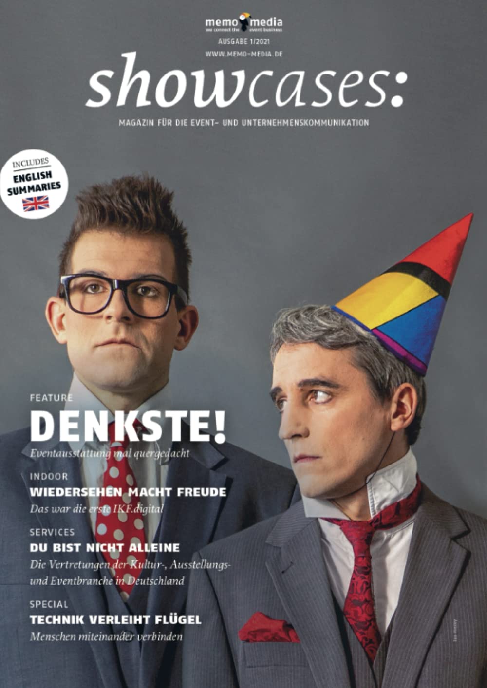 showcases 2021-01 | Fokus Technik: Das memo-media Fachmagazin für die Event- & Unternehmenskommunikation Film, Art & Culture
