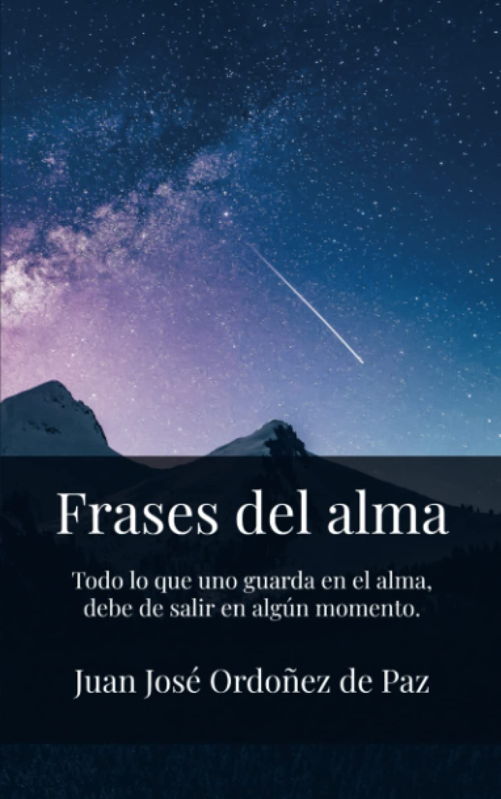Frases del alma: Todo lo que uno guarda en el alma, debe de salir en algún momento. Non-fiction
