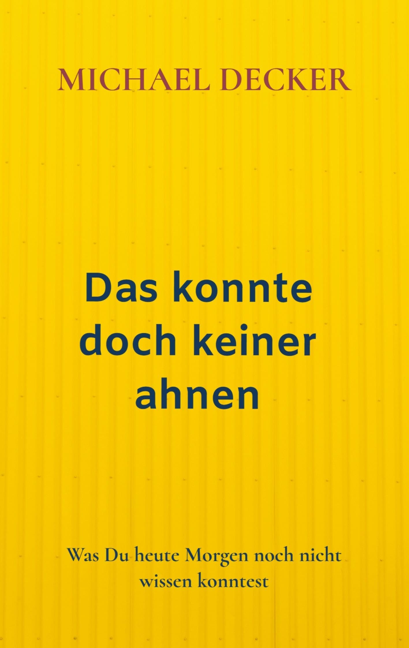 Das konnte doch keiner ahnen Personalities Books