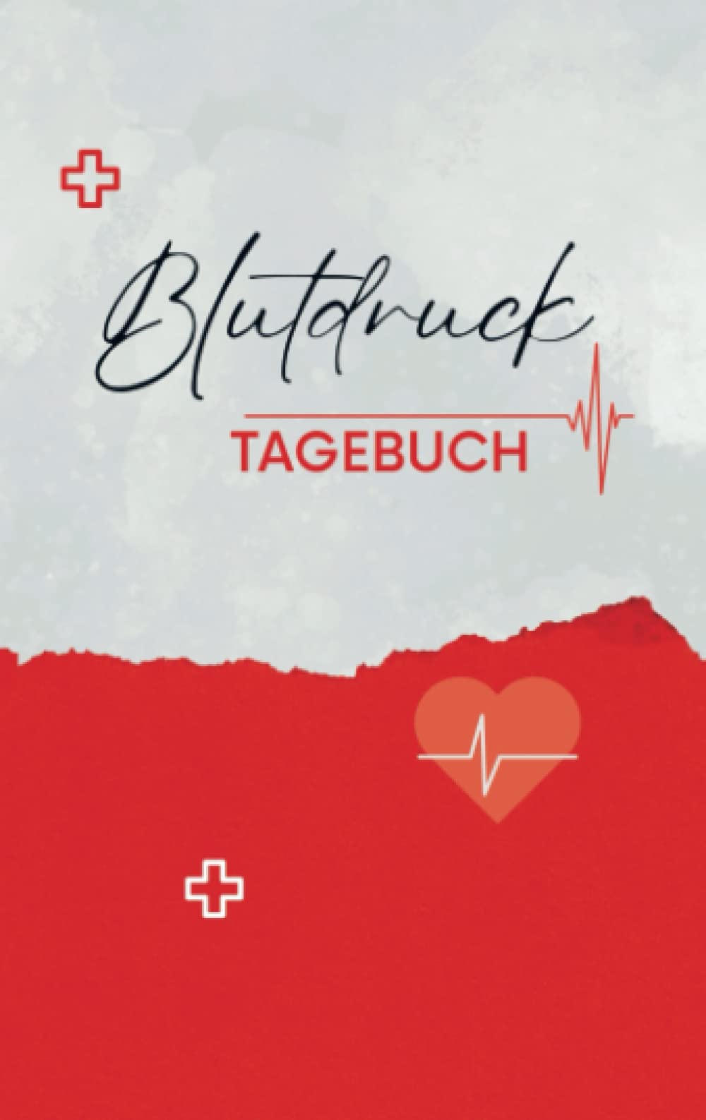 Blutdruck Tagebuch 1 Jahr: Einfacher Blutdruckpass zum Eintragen der täglichen Messwerte. Übersichtlich & kompakt. Medicine