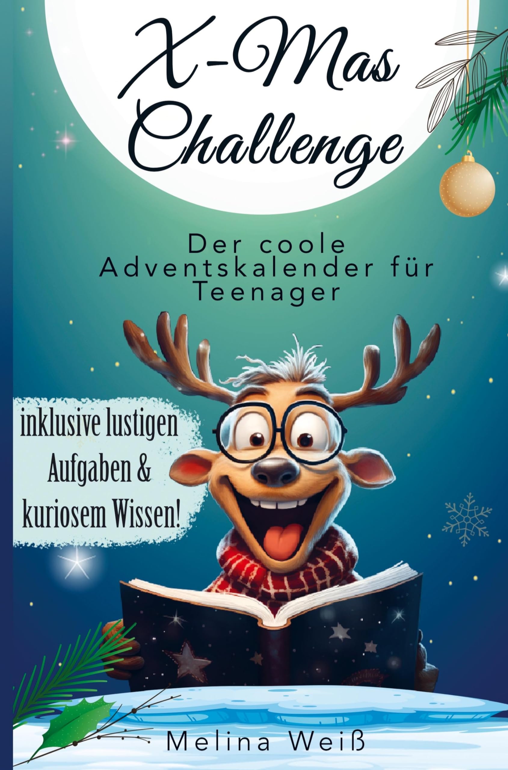 X-Mas Challenge -  Der coole Adventskalender für Teenager! Inklusive lustigen Aufgaben und kuriosem Wissen! Young adult books