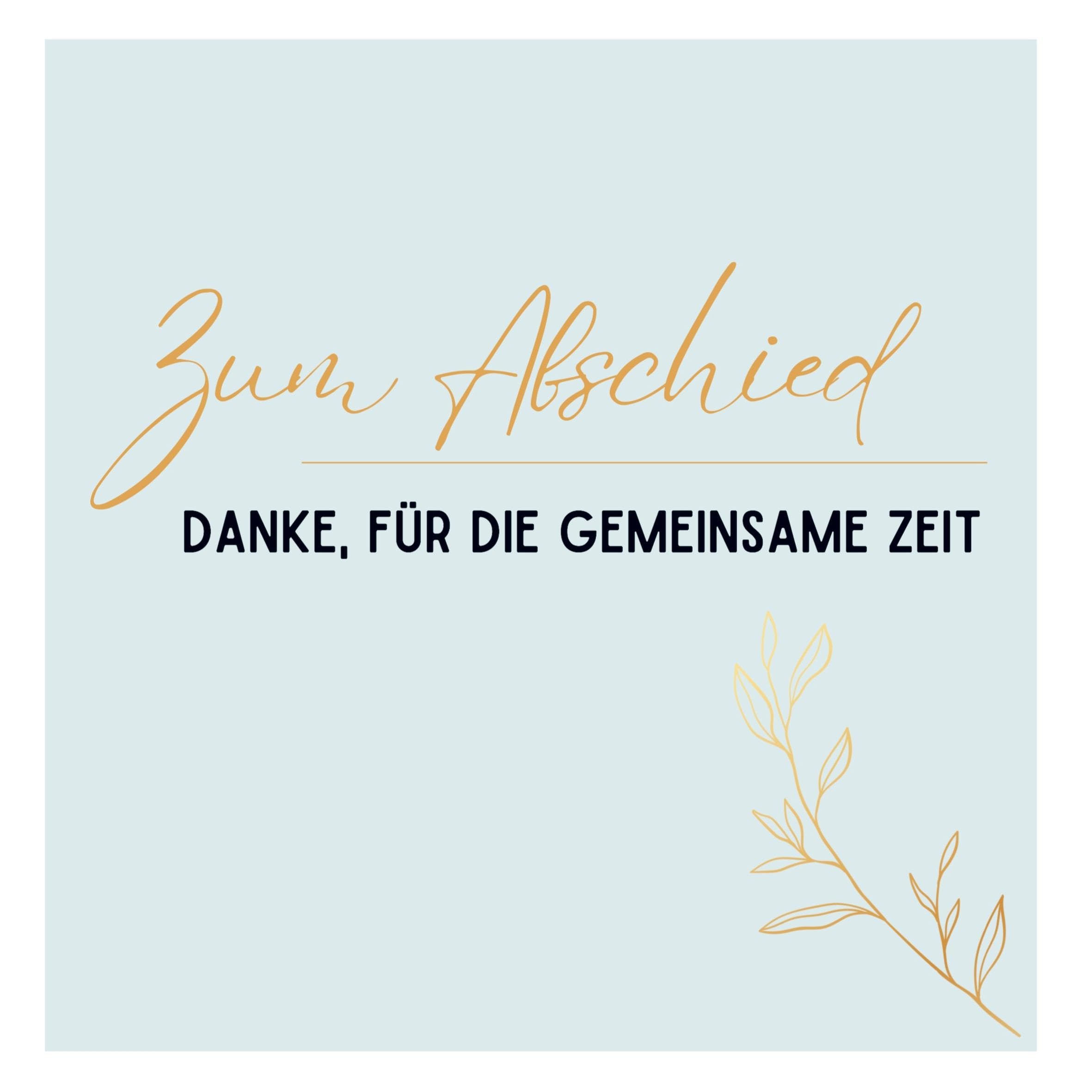 Gästebuch Zum Abschied- Premium Gästebuch Blanko Art & Literature