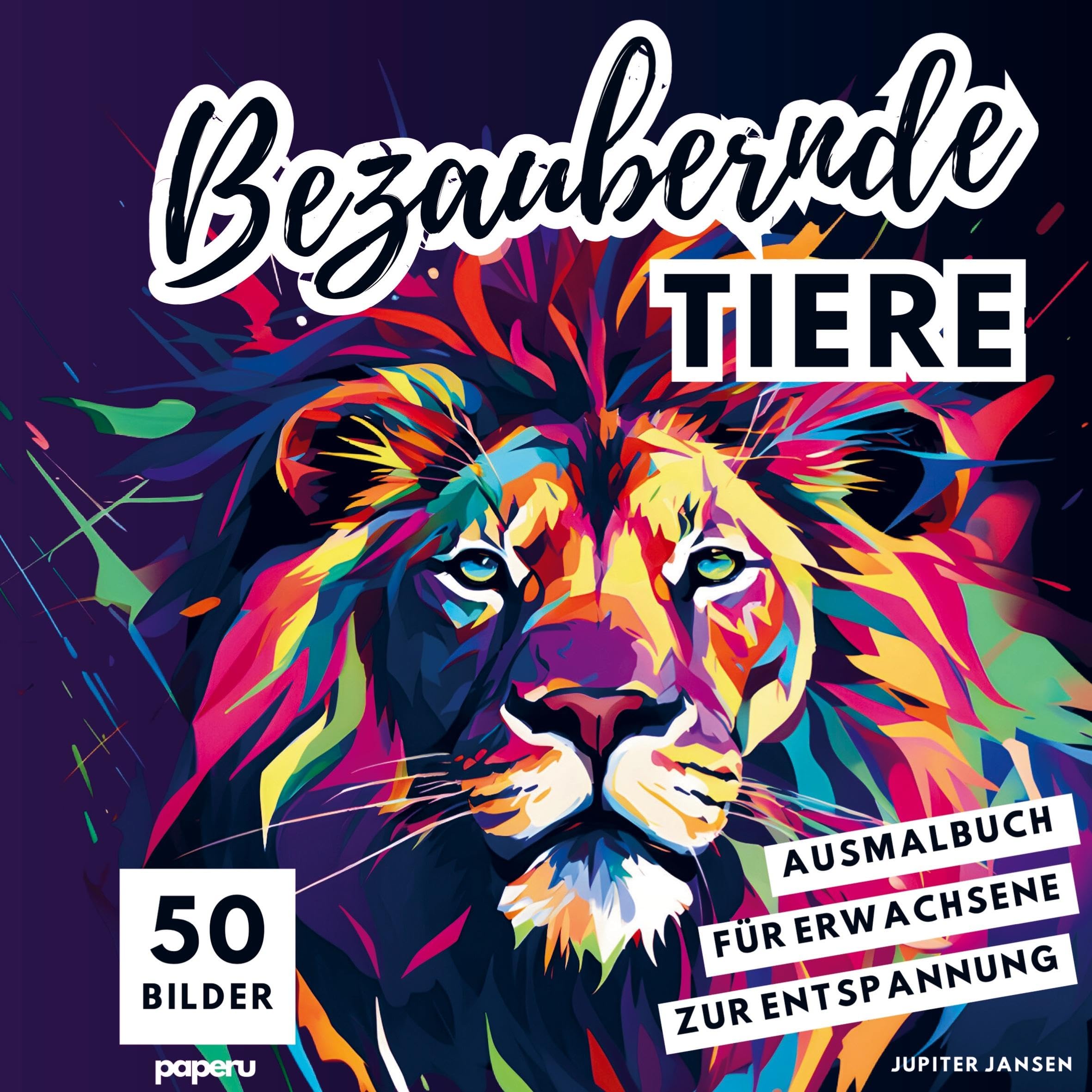 Bezaubernde Tiere - Malbuch für Erwachsene zur Entspannung: Achtsamkeit und Stressabbau durch Mandalas Film, Art & Culture