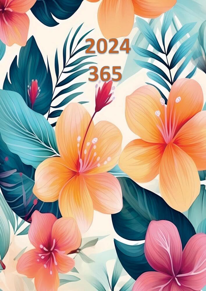 2024 Planer 365 Tage lang: 2024 Planner 365 Days Leisure, Home & Garden