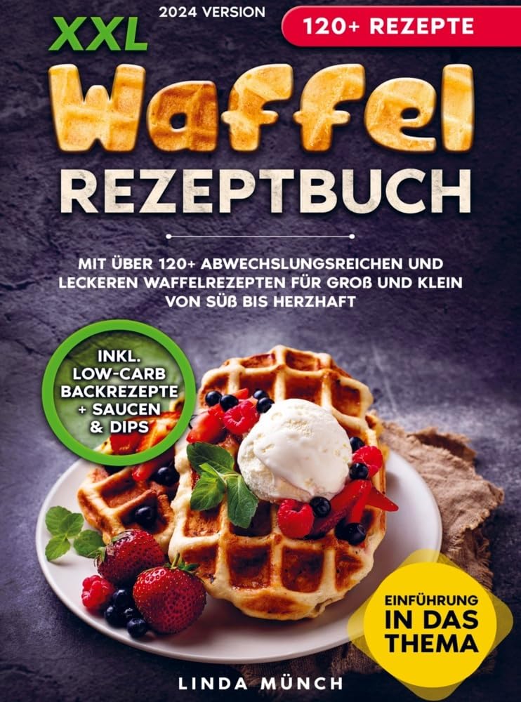 XXL Waffel Rezeptbuch Leisure, Home & Garden