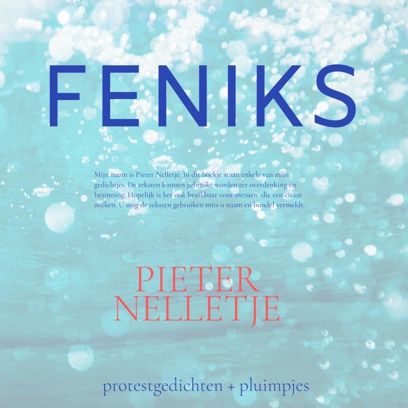 FENIKS: protestgedichten + pluimpjes Contemporary literature