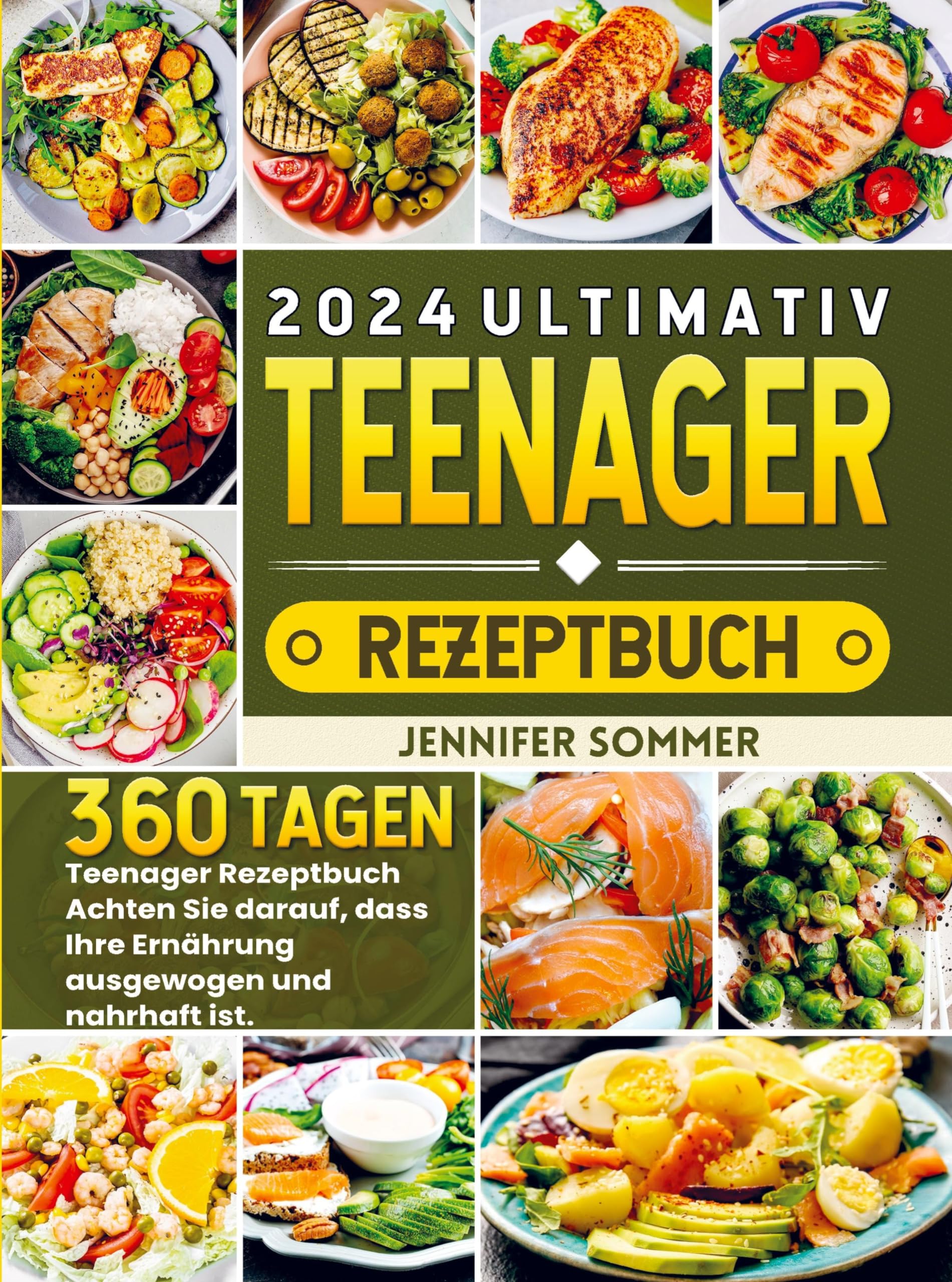 2024 Ultimativ Teenager Rezeptbuch Leisure, Home & Garden