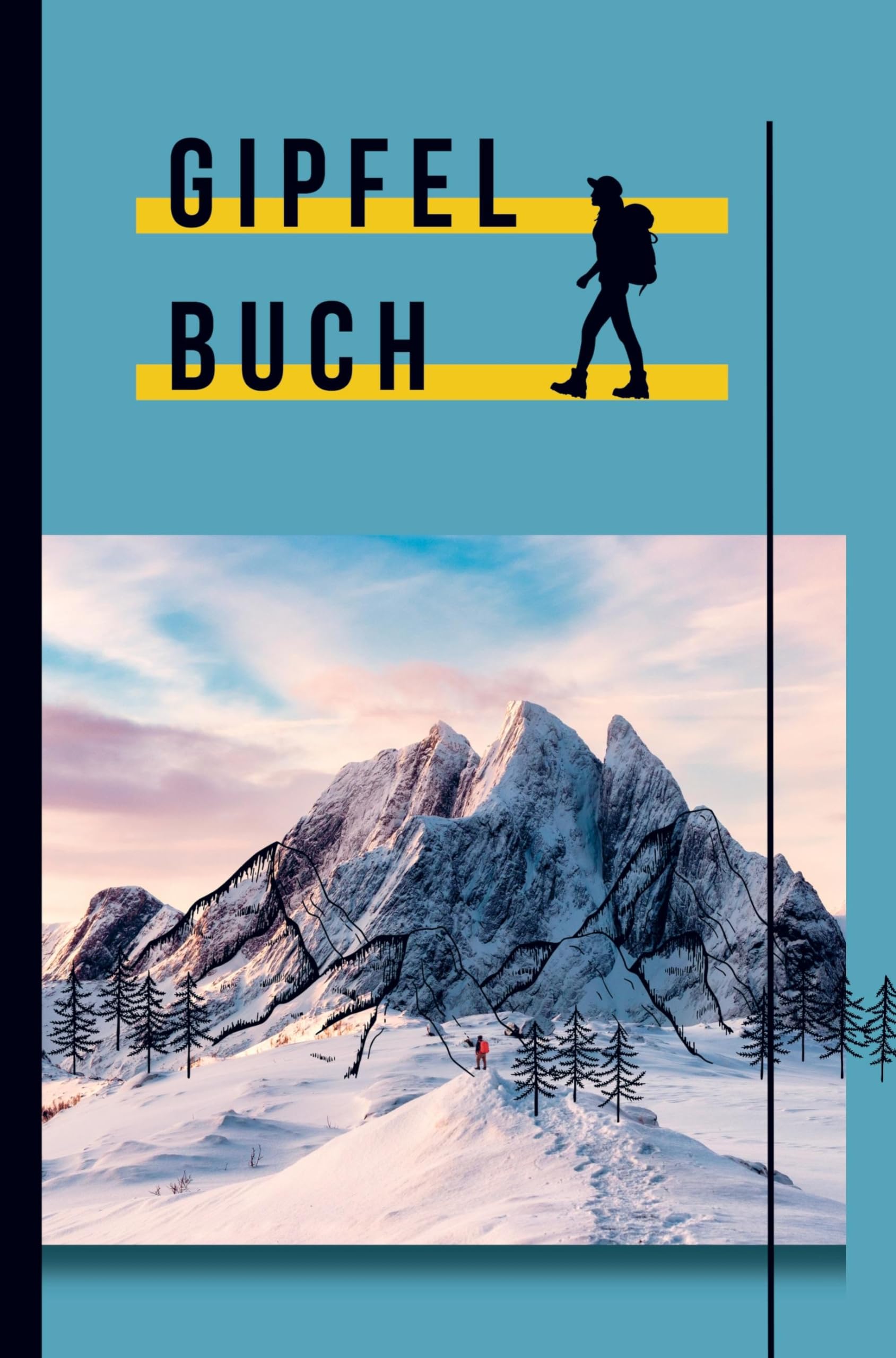Gipfelbuch: Bergtagebuch für Abenteurer: Gletscher, Gipfel und Geschichten. Mein Tourentagebuch. Leisure, Home & Garden