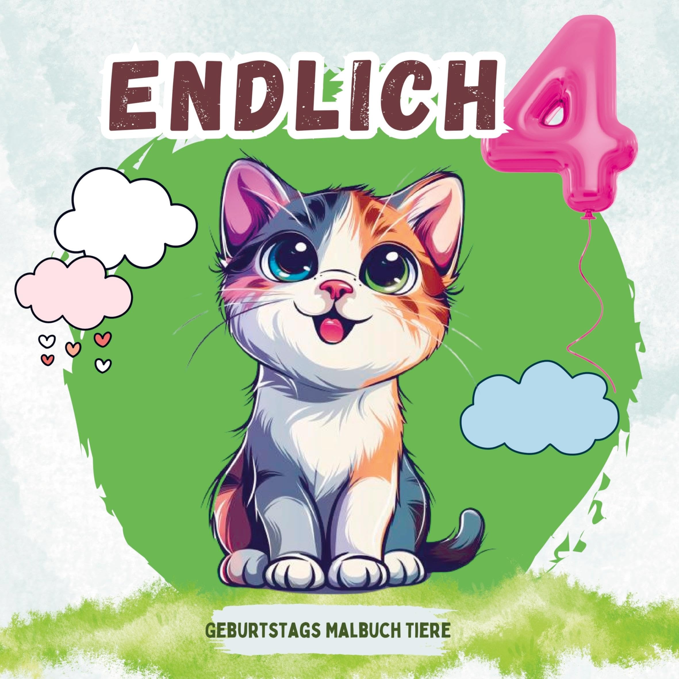 4. Geburtstag: Endlich 4! Das zauberhafte Tier Malbuch. Perfektes Geschenk 4. Geburtstag Mädchen. Geburtstagsgeschenk 4. Geburtstag. Alles Gute zum 4. Geburtstag. Religion & Esotericism