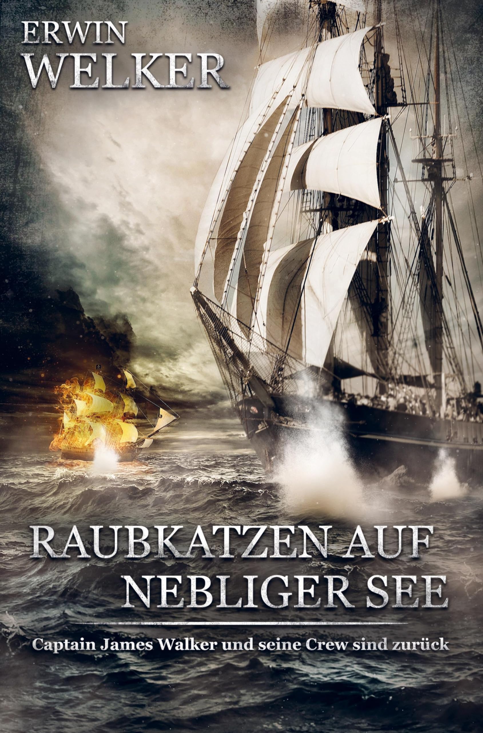 Raubkatzen auf nebliger See: Historischer Seefahrer-Roman Historical Fiction