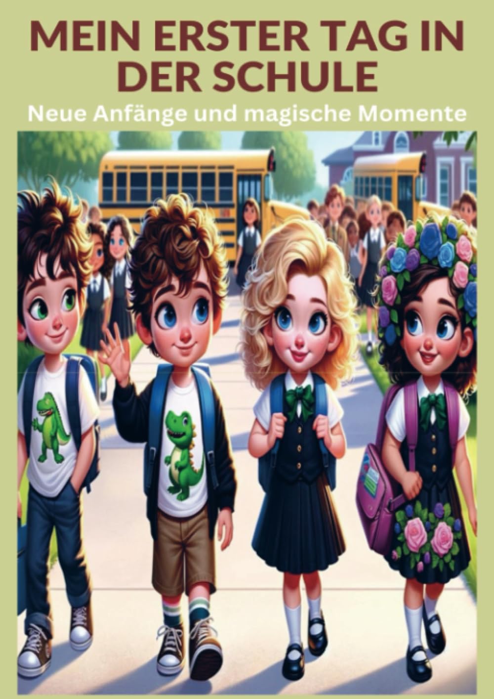 Mein erster Tag in der Schule( Ideales Geschenk zur Einschulung): Neue Anfänge und magische Momente Children's books