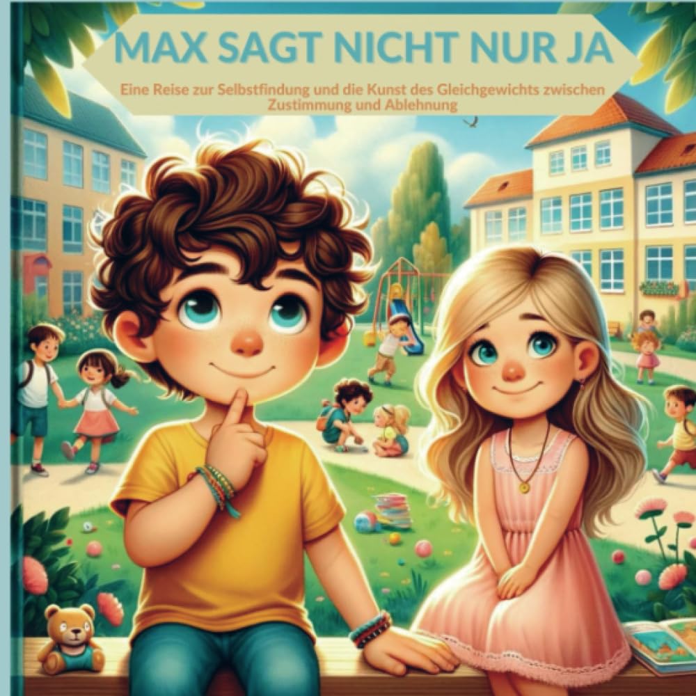 Max sagt nicht nur Ja (für alle Jungen und Mädchen ab 3 Jahren ): Eine Reise zur Selbstfindung und die Kunst des Gleichgewichts zwischen Zustimmung und Ablehnung Religion & Esotericism