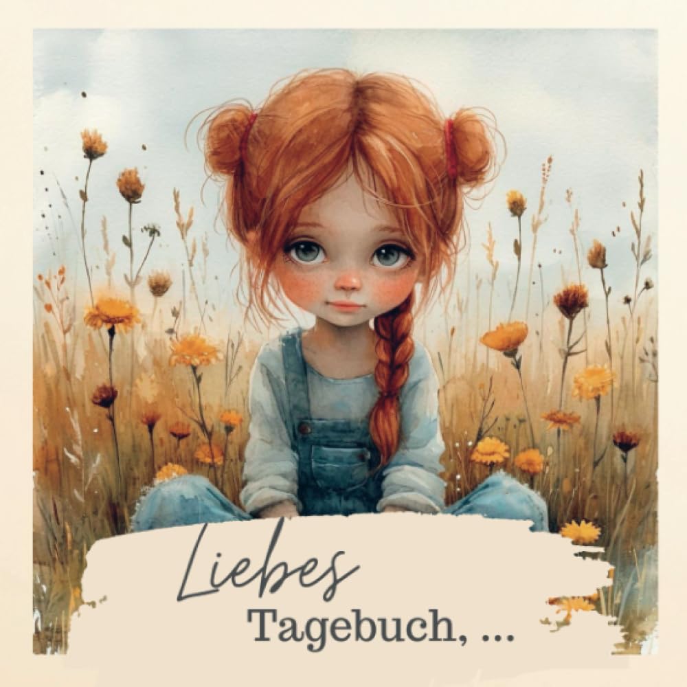 Liebes Tagebuch: Kindertagebuch zum Eintragen. Mein erstes Tagebuch. Blanko, liniert. Sports