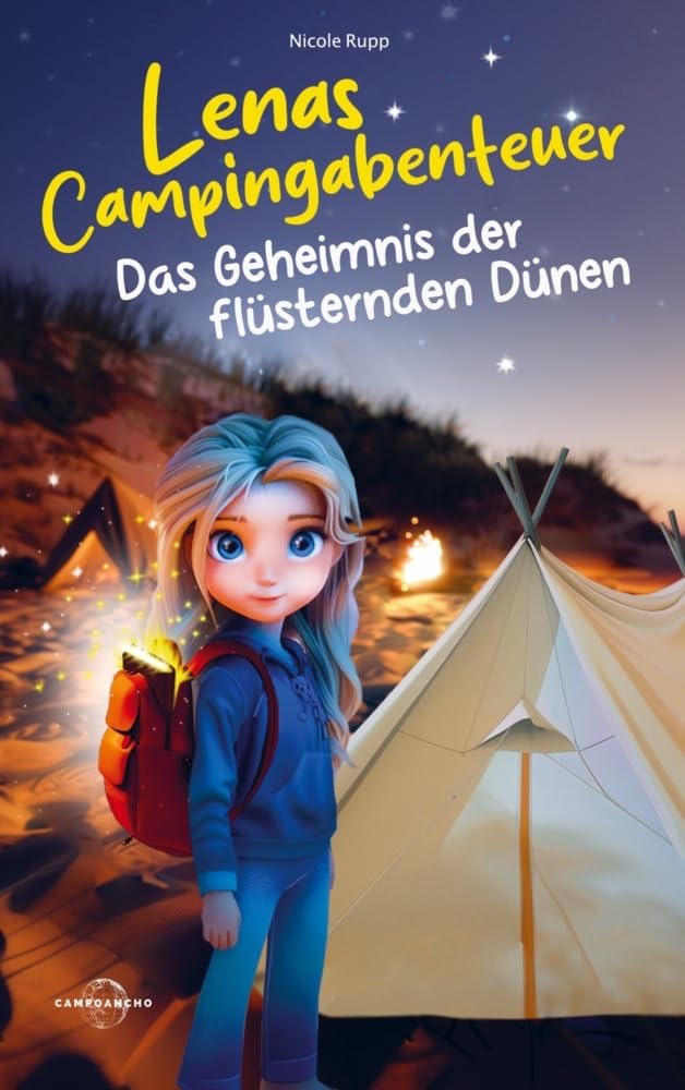 Lenas Campingabenteuer - Das Geheimnis der flüsternden Dünen: Der ideale Begleiter für gemeinsame Lesezeit - Eine Feriengeschichte in 16 Kapiteln für Kinder ab 8 Jahren Children's books