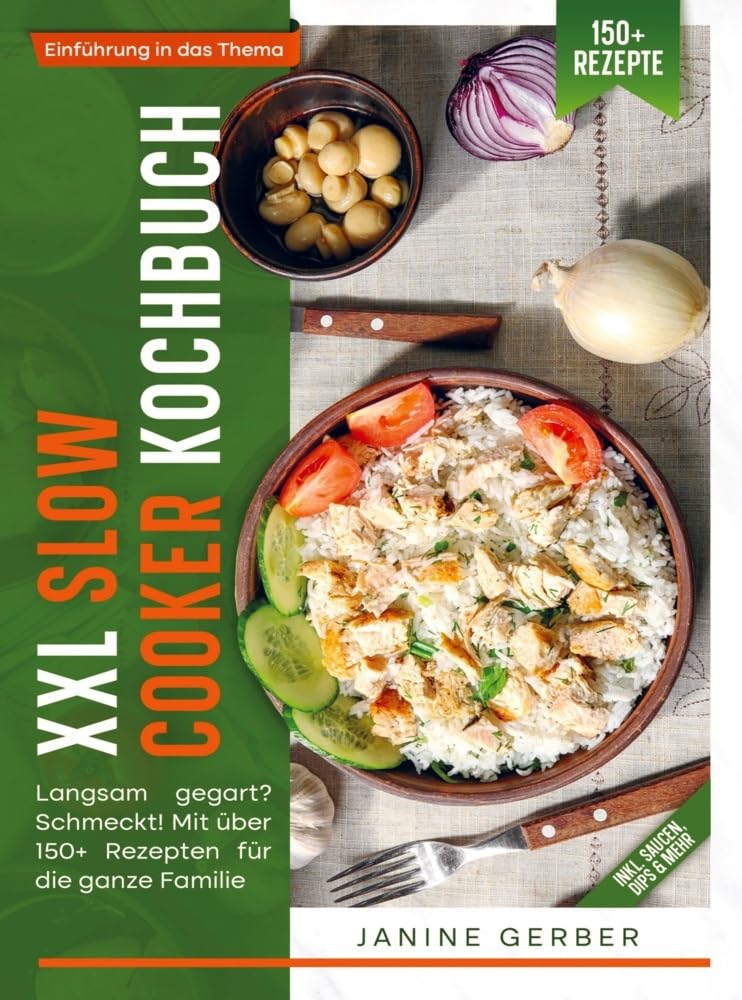 XXL Slow Cooker Kochbuch Leisure, Home & Garden